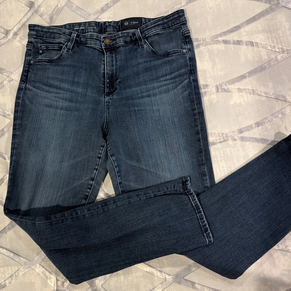 AG Prima Ankle Cigarette Leg Jeans.  Size 33. Gently used.